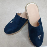 Female Stylish Comfort Home Wear Closed Toe Slippers