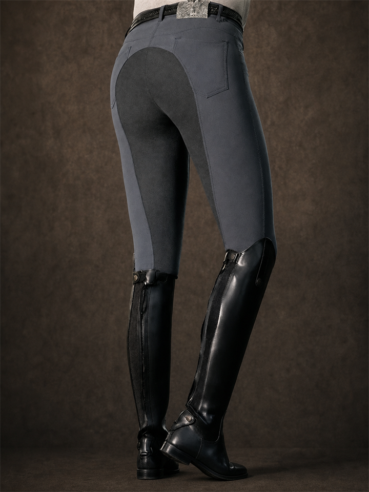 Women High Waist Comfort Equestrian Horse Riding Breeches Pants