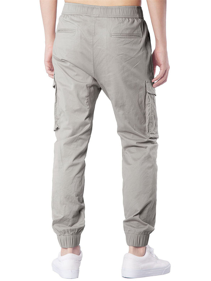 Spring Autumn Leisure Men's Multi-pocket Cargo Pants