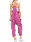 Female Summer Leisure Adjustable Straps Suspender Jumpsuits