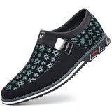 Men's Street Geometry Pattern Casual Slip-ons Shoes