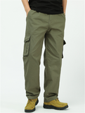 ‌Mens Autumn Casual Outdoor Cargo Trousers with Multiple Pockets‌