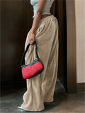 ‌Women's Oversized Loose Fit Baggy Corduroy Pants‌