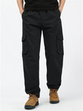 ‌Mens Autumn Casual Outdoor Cargo Trousers with Multiple Pockets‌