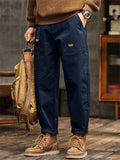 Super Cool Amekaji Style Utility Straight Cargo Pants for Men