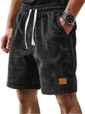 Men's Retro Summer Casual Waffle Drawstring Shorts
