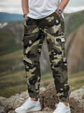 Men's Casual Camouflage Cargo Jogger Pants