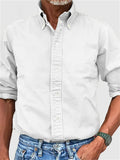 Men's Stylish Long Sleeve Button Down Shirts