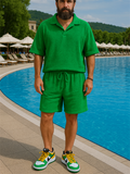 Men's Comfort 2-Piece Fleece Sets for Summer