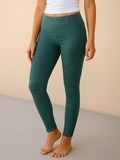 Women's Casual Solid Color Mid Rise Skinny Pants
