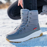 -40° Cold Winter Super Warm Thickened Plush Lined Non-Slip Snow Boots