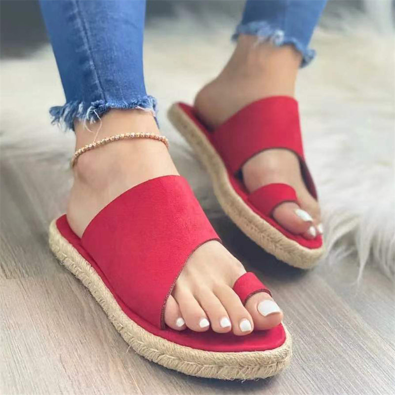 Women's Leisure Flat Set Toe Fisherman Slippers