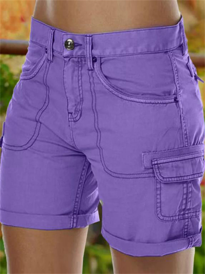Women's High Waist Daily Casual Shorts for Summer