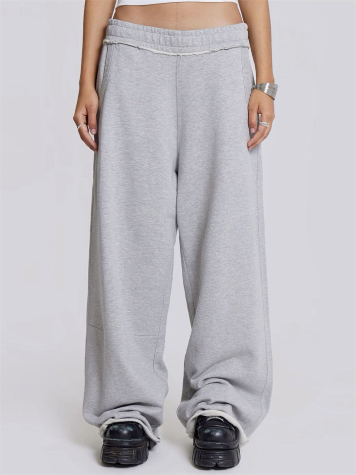 Women's Street Style Gray Comfy Casual Sweatpants