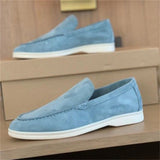 Men's Fashion Casual Slip On Loafers with Suede Finish