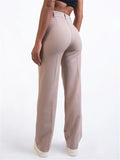 Women's Slim Fit Elastic Business Casual Trousers