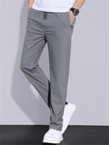 Men's Summer Comfortable Lightweight Breathable Straight Pants