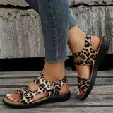 Casual Wedge Heel Velcro Beach Sandals for Women