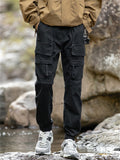 Men's Outdoor Hiking Tactical Cargo Jogger Pants with Pockets