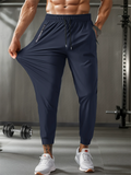 Men's Summer Breathable Comfy Drawstring Elastic Waist Jogger Pants