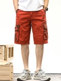 Comfort Wear-resistant Men's Korean Style Cargo Shorts