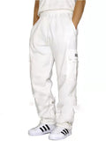 Men's Sports Style Cozy Loose Multi-Pocket Cargo Pants