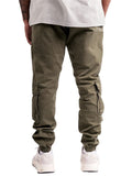 Men's Sports Slim Fit Fashion Ankle Tied Cargo Pants