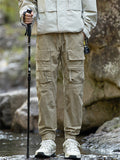 Men's Outdoor Hiking Tactical Cargo Jogger Pants with Pockets