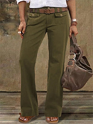 Lady Durable Classic Multi-pocket Cargo Trousers
