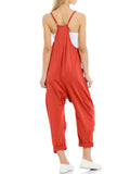 Female Summer Leisure Adjustable Straps Suspender Jumpsuits
