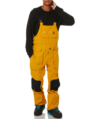 Men's Wear-Resistant Breathable Quick Dry Multi-pocket Skiing Overalls