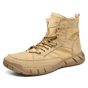 Men's Lace Up Vintage Hiking Boots