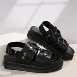 Women's Outdoor Summer Sandals with Thick Soles