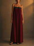 Womens Floral Lace Spaghetti Strap Summer Maxi Dress