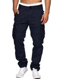 Men's Cool Multi-Pocket Comfy Cotton Cago Pants