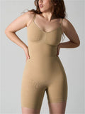 Women's Seamless Shapewear Tummy Control Bodysuit Butt Lifter Jumpsuit
