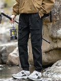 Men's Outdoor Hiking Tactical Cargo Jogger Pants with Pockets