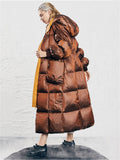 Women's Oversized Thermal Outer Space Down Coat