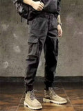 Male Wear-resistant Overalls Functional Trendy Cargo Pants