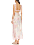 Women's Beach Sexy See-Through Side Slit Bikini Dress