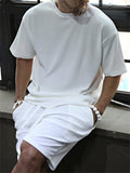Male Cool Relaxed Sports Holiday Summer Two-piece Sets