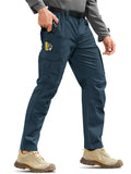 Men's Autumn Lightweight Water Repellent Pockets Outdoor Cargo Trousers