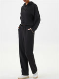 Women's Comfy Hooded Sweatsuit Set Casual Comfy Track Suit