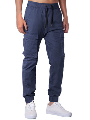 Spring Autumn Leisure Men's Multi-pocket Cargo Pants