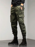 Male Wear-resistant Overalls Functional Trendy Cargo Pants