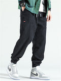 Men's Fashion Corduroy Drawstring Ankle-tied Pants