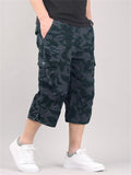 Men's Relaxed Multiple Pockets Short Cargo Trousers