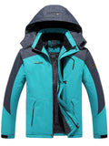 Men's Winter Warm Fleece Lined Outdoor Windproof Hiking Hooded Coats