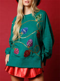 Women's Cute Side Slit Christmas Shirts