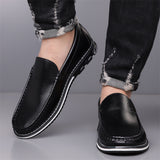 Men's Solid Color Casual Slip-ons Flats Shoes